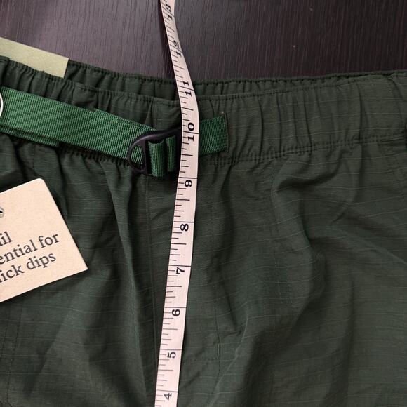 REI Trailmade Amphib Shorts Womens Medium Hiking Hike Swim Heritage Spruce Green - Picture 7 of 9